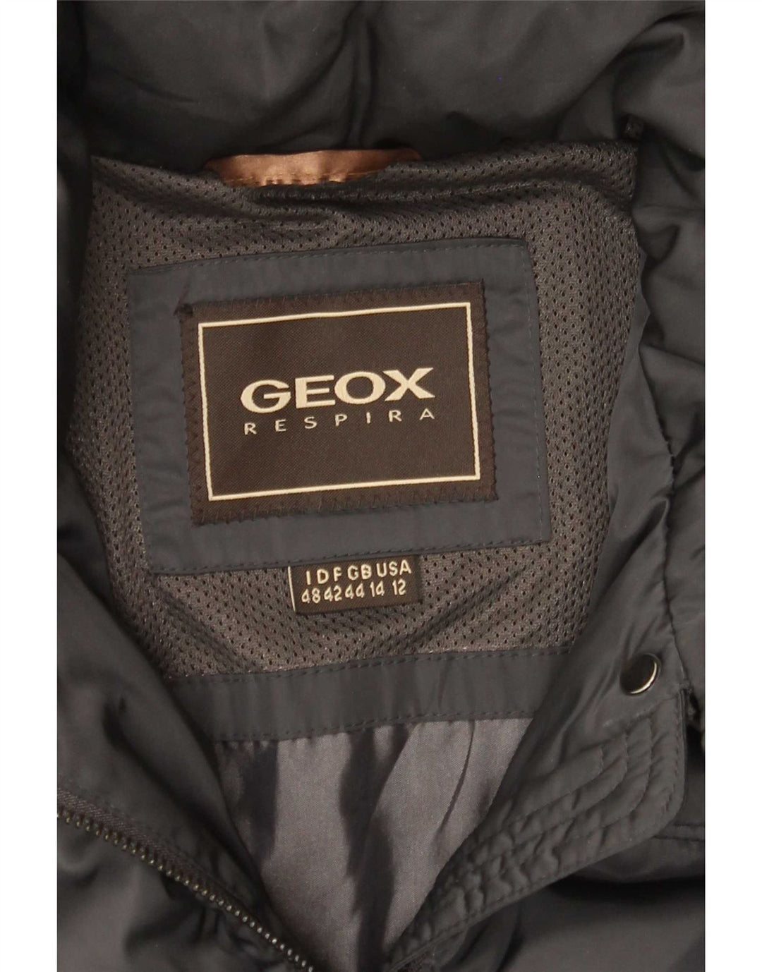 Γυναικείο μπουφάν Geox Respira με κουκούλα UK 14 Large Grey