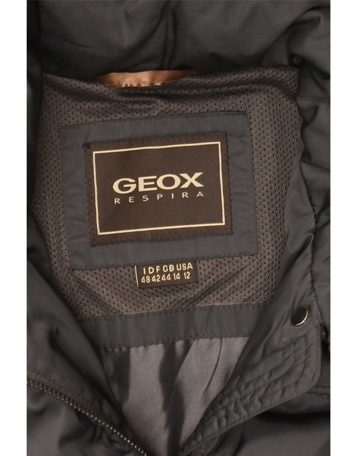 Γυναικείο μπουφάν Geox Respira με κουκούλα UK 14 Large Grey