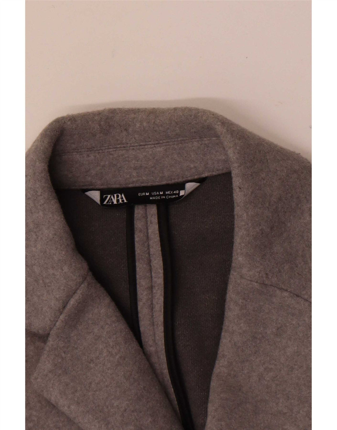 Zara Ανδρικό Πανωφόρι UK 14 Medium Grey