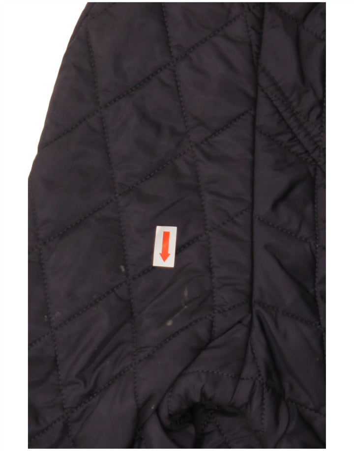 Γυναικείο καπιτονέ μπουφάν BARBOUR UK 14 Large Navy Blue Polyamide