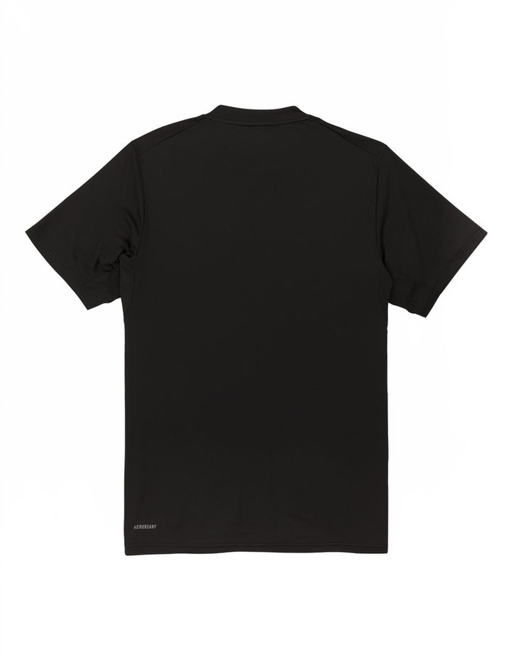 Ανδρικό T-Shirt Adidas Top μεσαίο μαύρο πολυεστέρα Sports