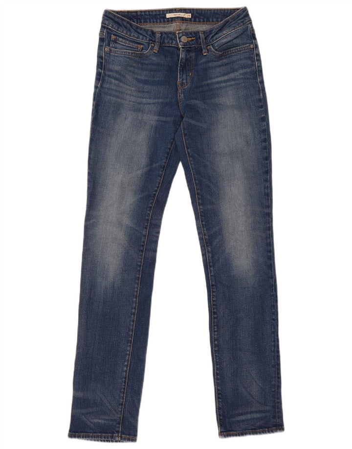 Levi's Womens 712 Slim Jeans W28 L31 Blue
