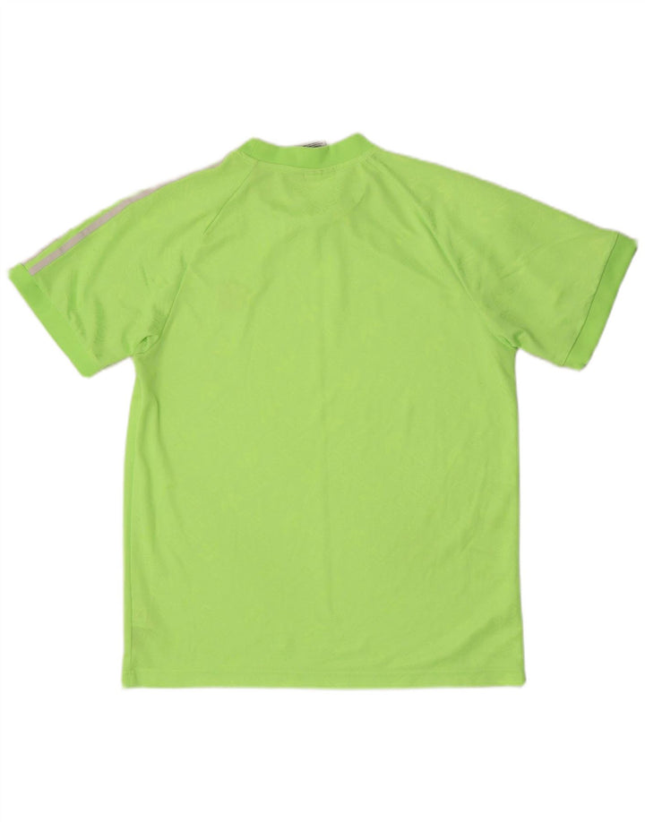 Ανδρικό γραφικό T-Shirt Adidas Top μεσαίο πράσινο πολυεστέρας