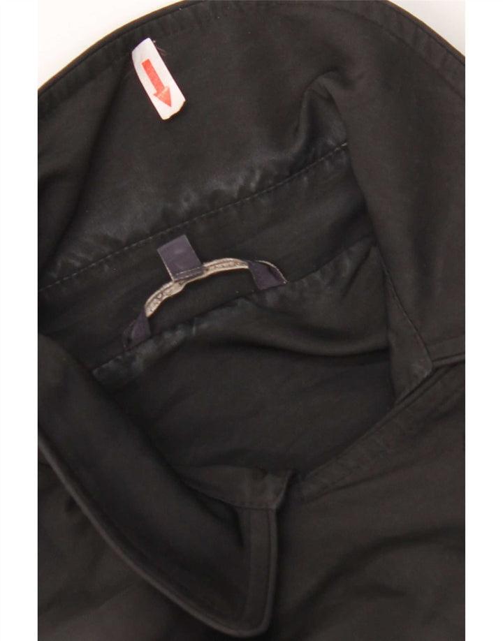 Marks & Spencer Γυναικεία καμπαρντίνα UK 10 Small Black Polyester