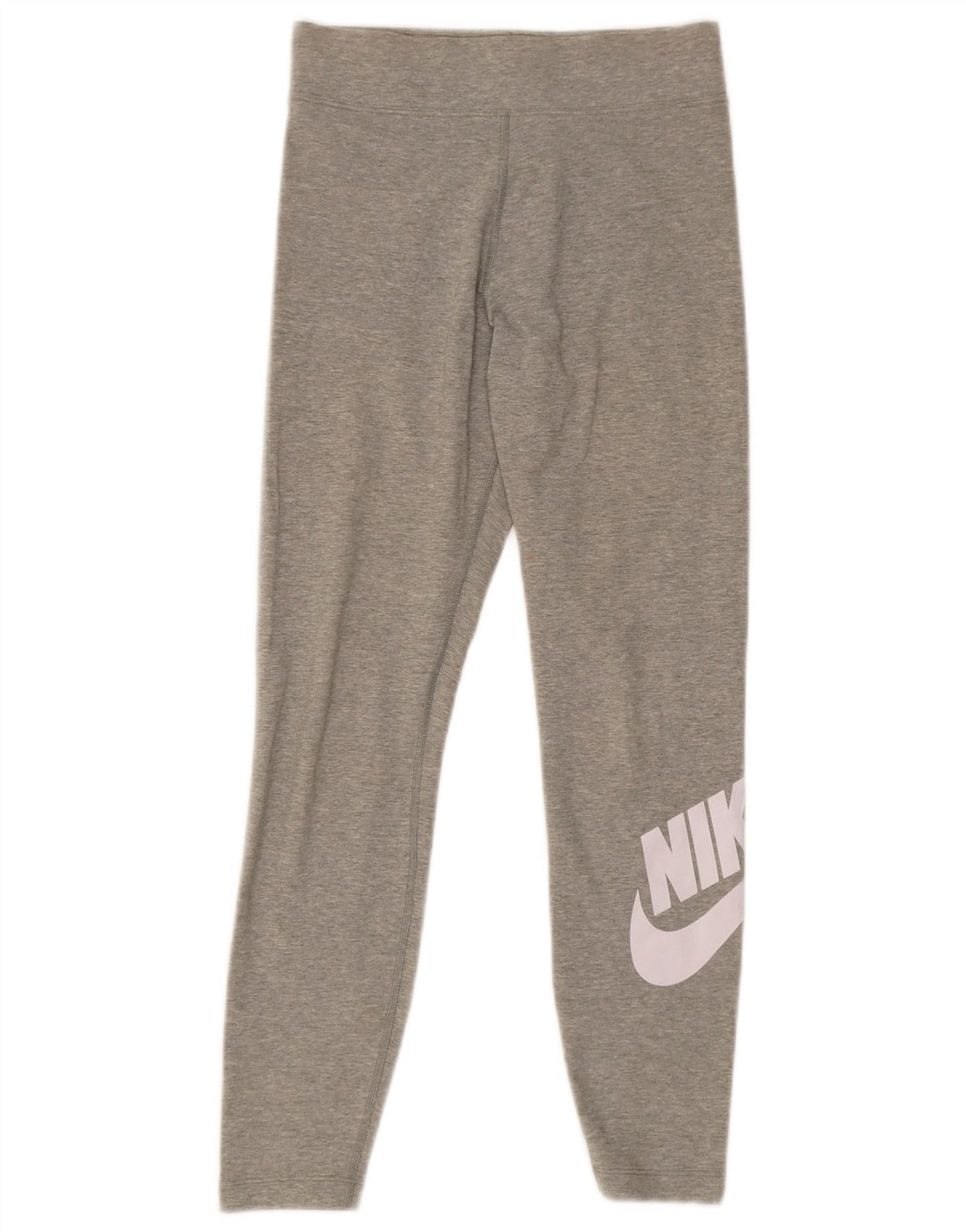 Γυναικεία γραφικά κολάν Nike UK 10 μικρά γκρι βαμβακερά