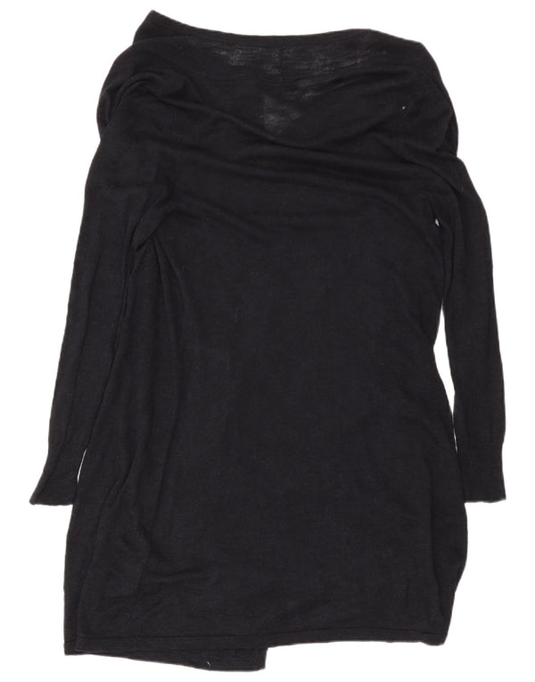 Phase Eight Γυναικείο Longline ανοιχτό πουλόβερ ζακέτα UK 12 Medium Navy Blue