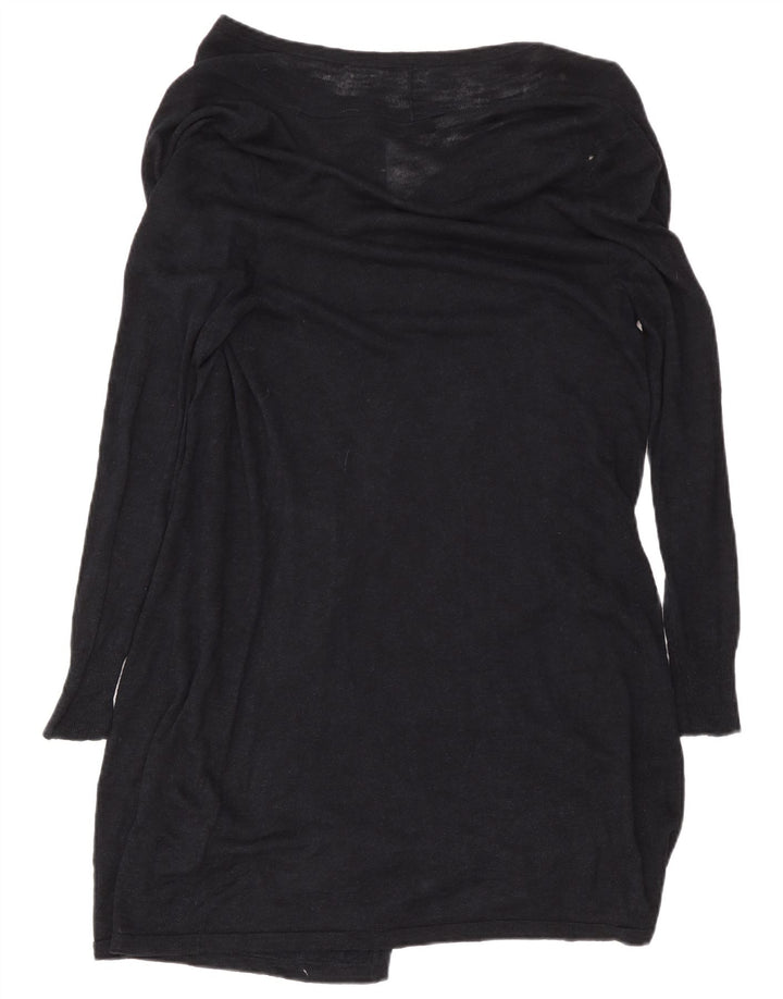 Phase Eight Γυναικείο Longline ανοιχτό πουλόβερ ζακέτα UK 12 Medium Navy Blue