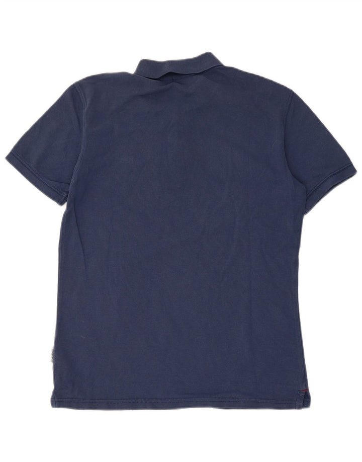 Ανδρικό μπλουζάκι πόλο NAPAPIJRI Μικρό Navy Blue