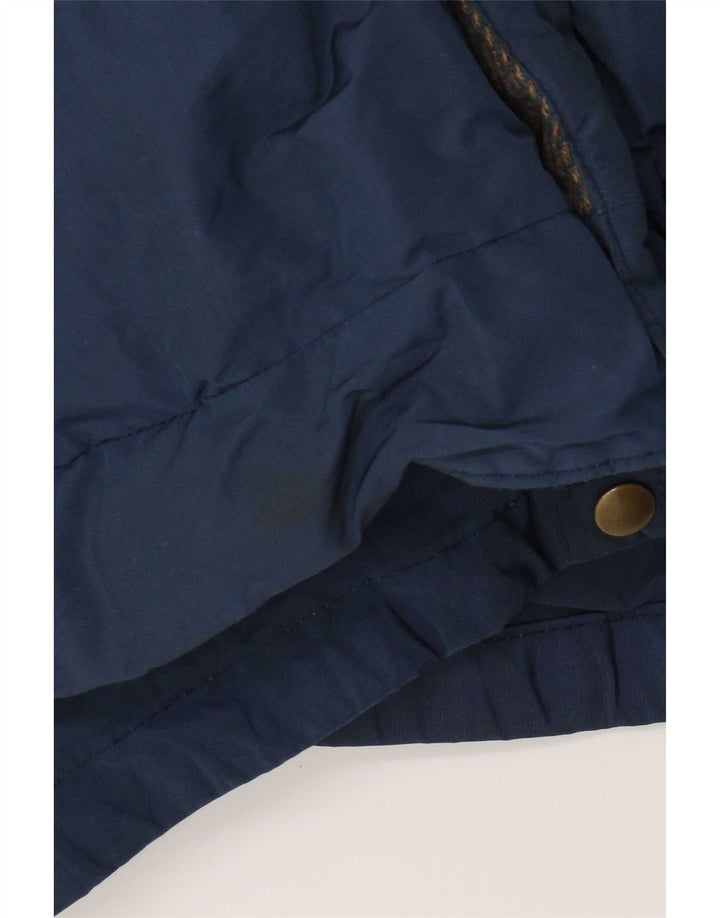 Woolrich Ανδρικό Bomber Jacket UK 40 Large Navy Blue Cotton
