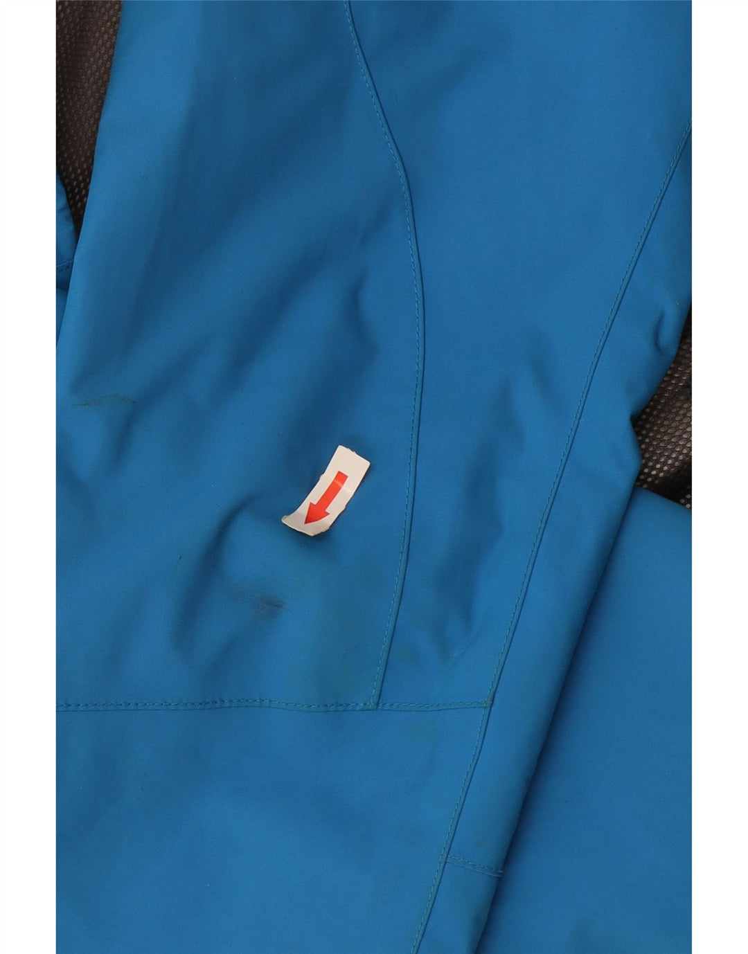 Jack Wolfskin Γυναικείο μπουφάν βροχής με κουκούλα UK 10 Small Blue Polyamide