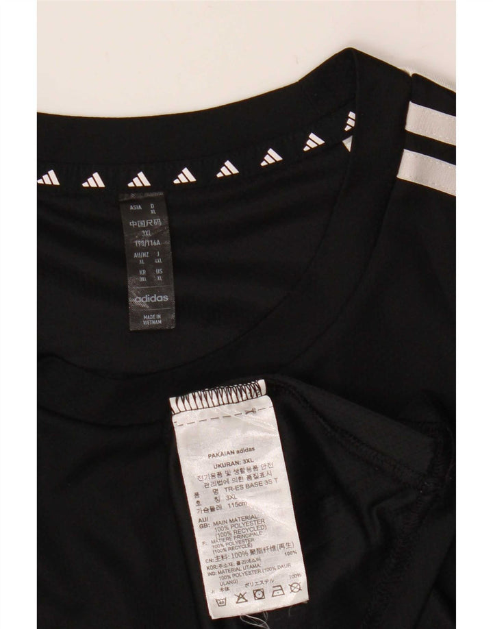 Adidas Ανδρικό T-Shirt Top XL Black Polyester