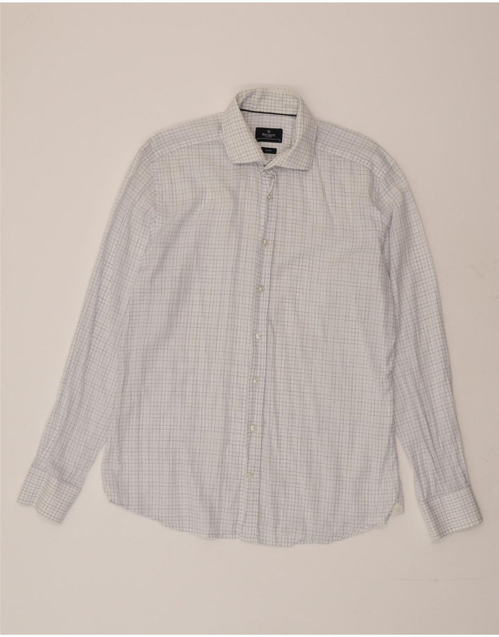 Ανδρικό πουκάμισο HACKETT Slim Fit Size 41 16 Large Blue Check