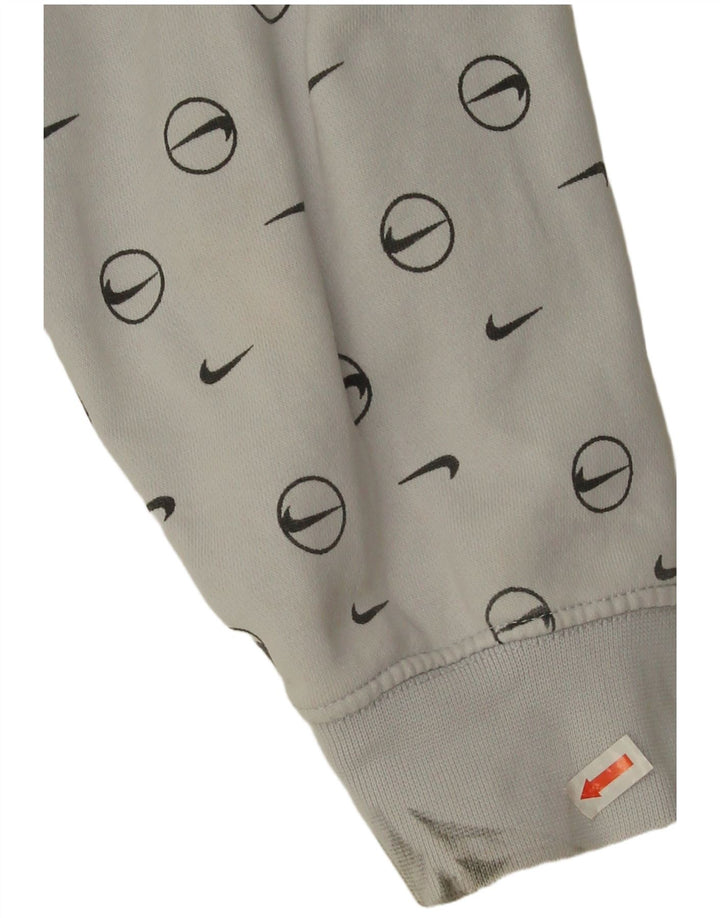 Γυναικεία γραφική φούτερ Nike 10 Small Grey