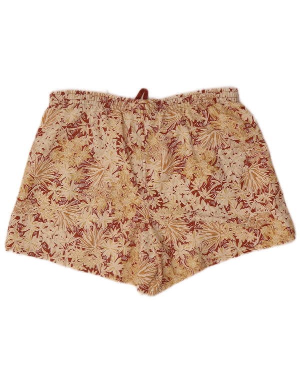 PATAGONIA Mens Swimming Shorts Large  Beige Floral Polyester