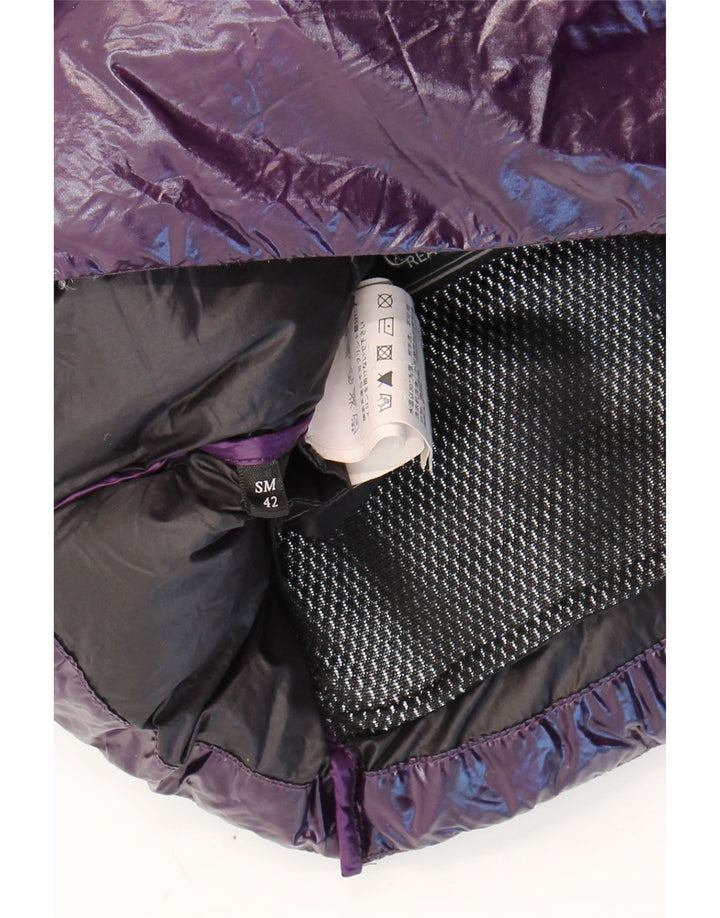 REFRIGIWEAR Womens Padded Jacket UK 10 Small Purple Polyamide Vintage Refrigiwear and Second-Hand Refrigiwear from Messina Hembry 