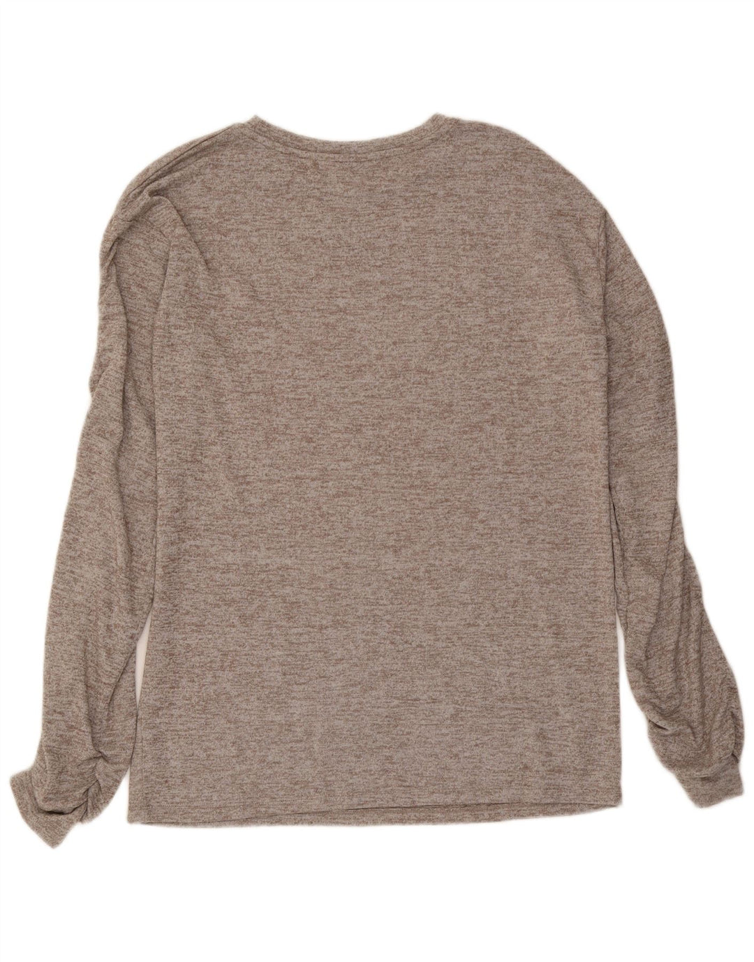 Zara Γυναικείο τοπ μακρυμάνικο UK 10 Small Grey Flecked