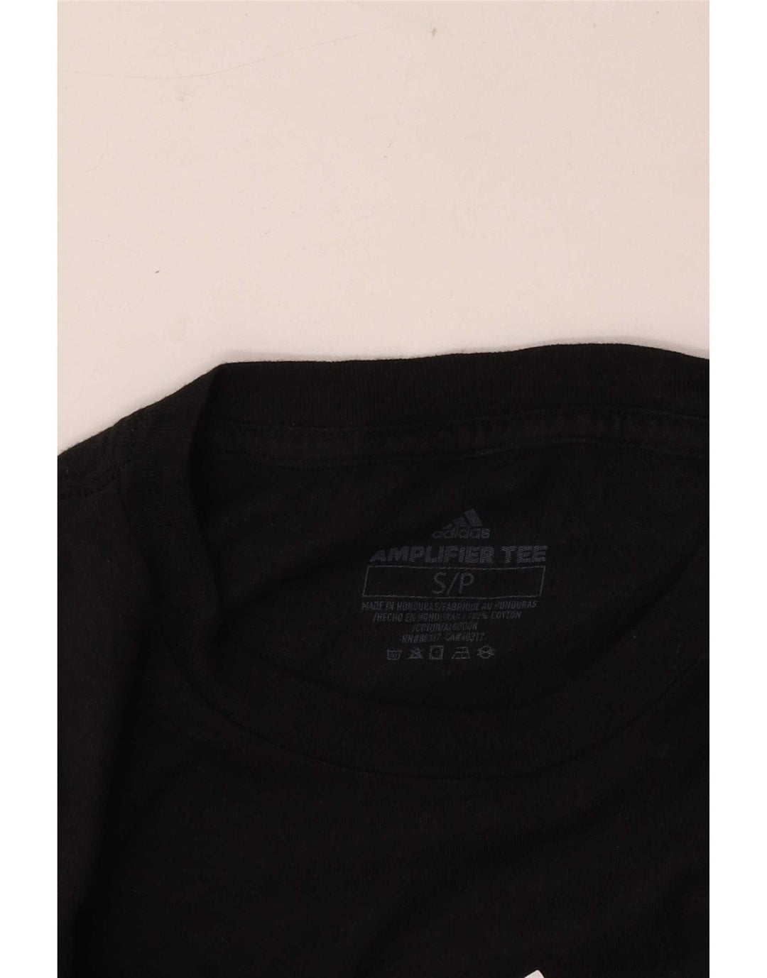Ανδρικό γραφικό τοπ Adidas μακρυμάνικο μικρό μαύρο βαμβακερό