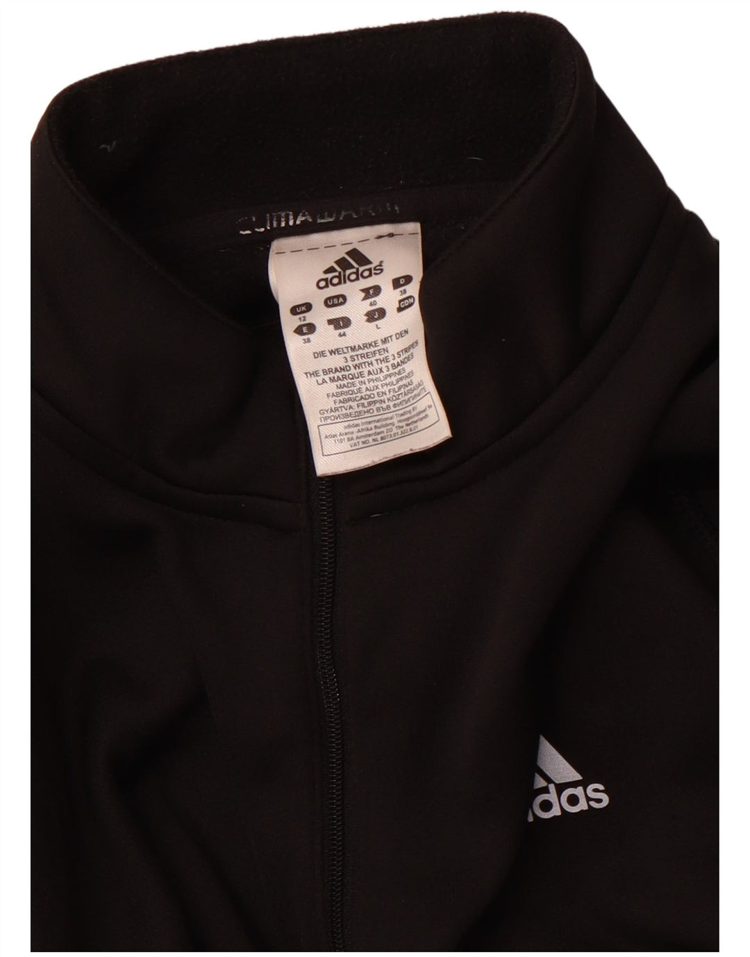 Γυναικεία φόρμα πουλόβερ Climawarm ADIDAS Top UK 12 Medium Black
