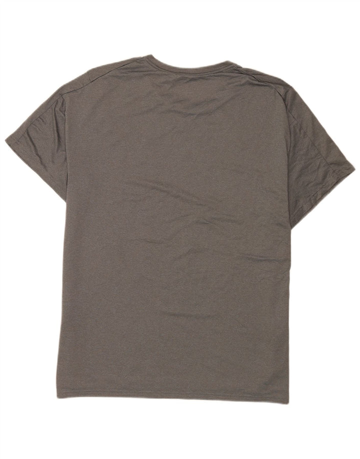 Ανδρικό T-Shirt Nike Dri Fit Top XL με γκρι φλύκταινες πολυεστέρα