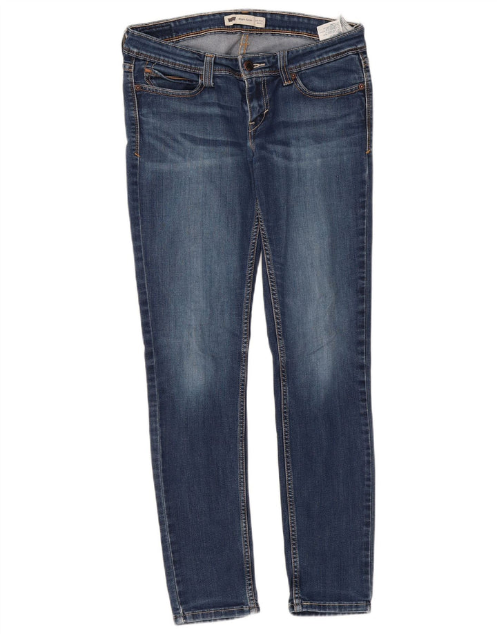 LEVI'S Γυναικείο Skinny Jeans με ελαφριά καμπύλη Χαμηλή μέση W29 L32 Μπλε βαμβακερό
