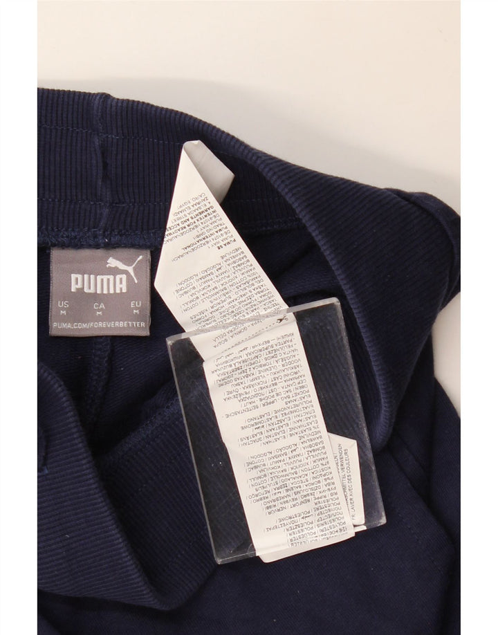 Ανδρικό γραφικό αθλητικό σορτς PUMA, μεσαίο ναυτικό, βαμβακερό