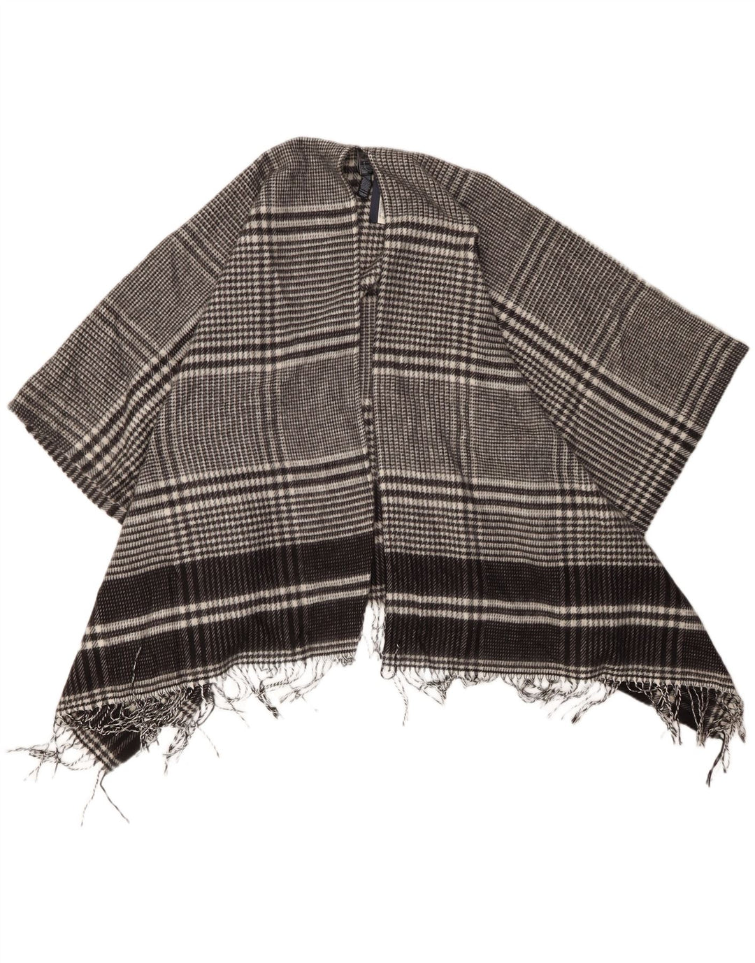 Marks & Spencer Γυναικείο πουλόβερ Cape Cardigan One Size Black Houndstooth