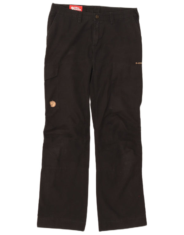 Fjall Raven Γυναικείο ίσιο παντελόνι Cargo EU 36 Small W30 L31 Μαύρο