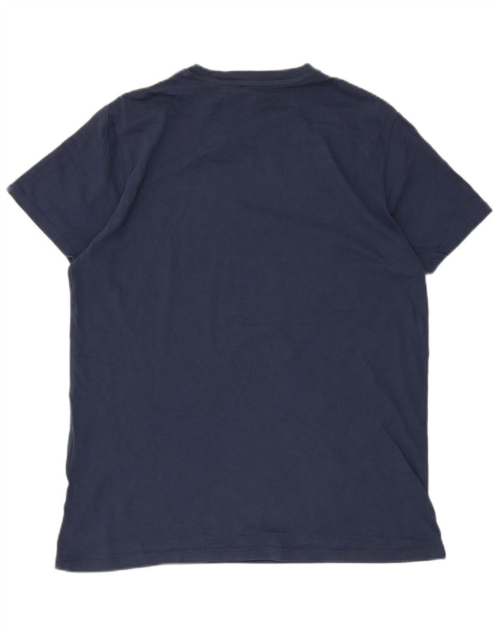 Μπλουζάκι Dockers Mens Khakis Graphic T-Shirt Top Medium Navy Blue Cotton