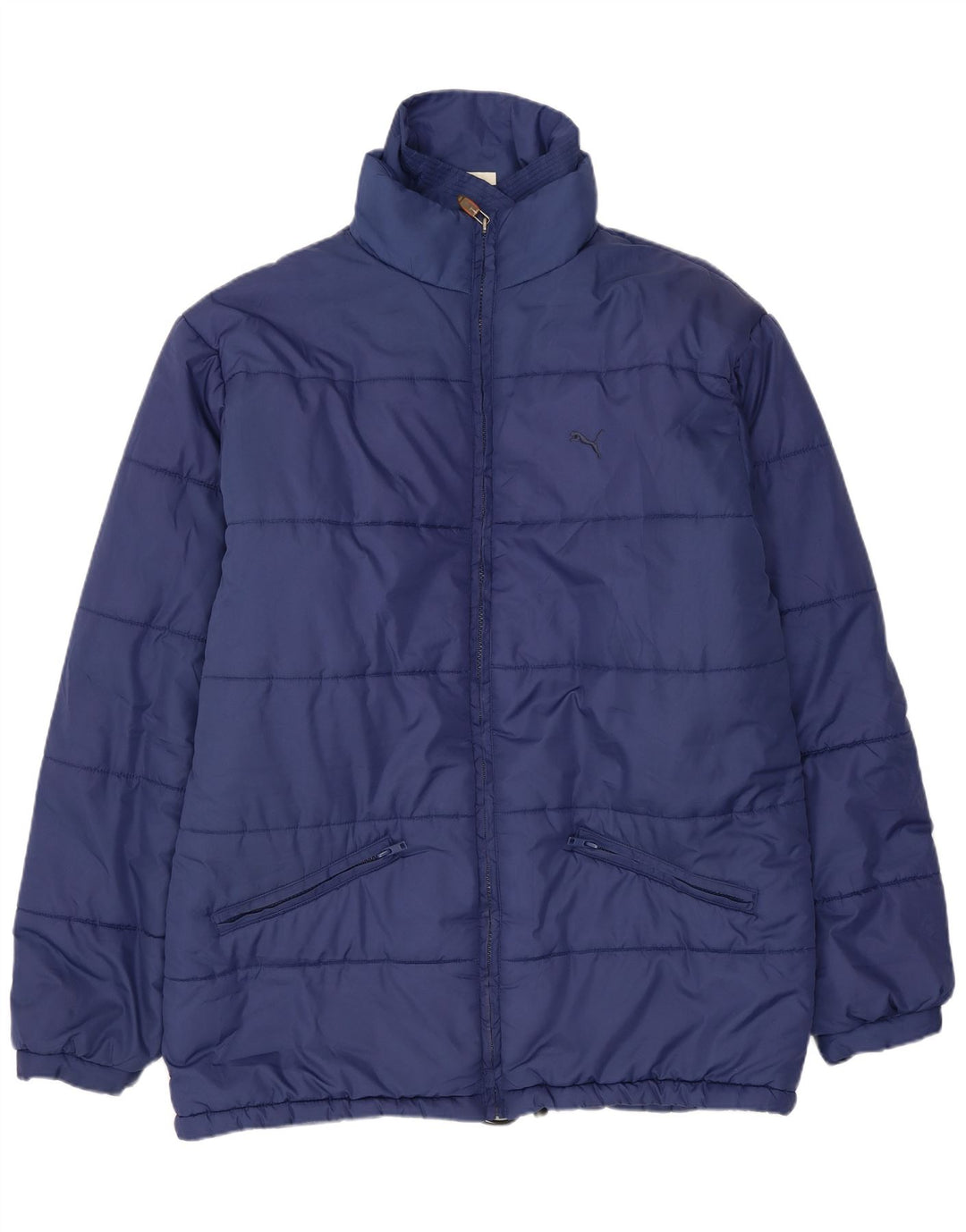 Ανδρικό μπουφάν Puma με επένδυση UK 40 Large Navy Blue Polyamide