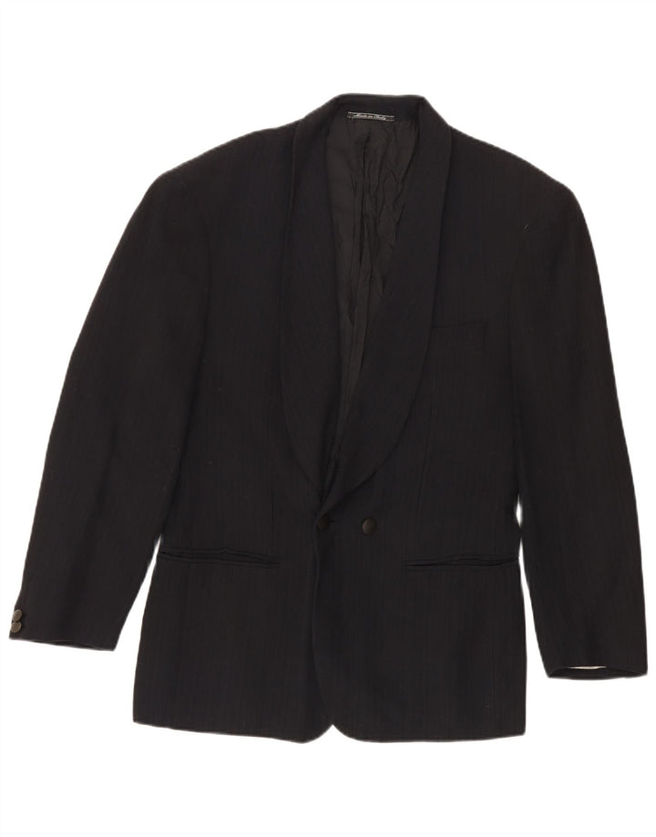 Maurizio Baldassari Ανδρικό σακάκι με διπλό στήθος UK 38 Medium Black
