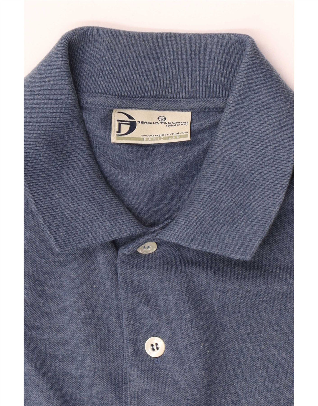 Ανδρικό μπλουζάκι πόλο Sergio Tacchini, μεσαίο ναυτικό