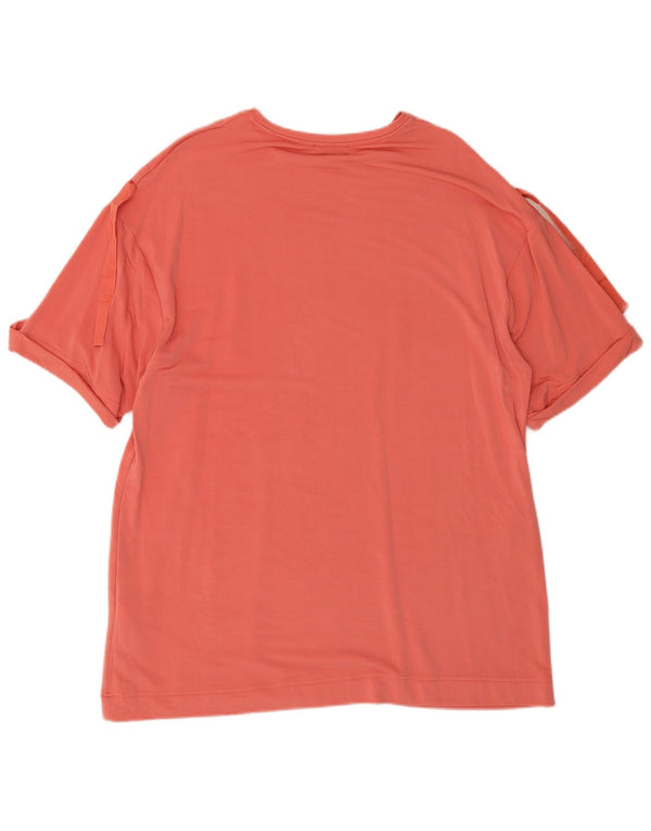 Zara Γυναικείο Τοπ UK 10 Small Pink Polyester