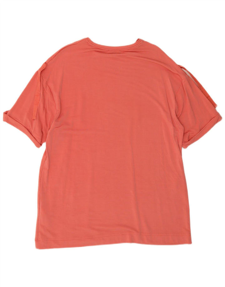 Zara Γυναικείο Τοπ UK 10 Small Pink Polyester