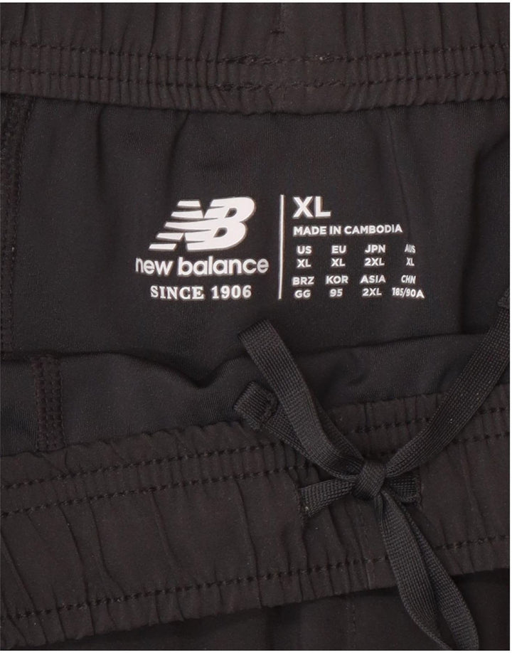 Ανδρικό κανονικό αθλητικό σορτς New Balance XL μαύρο