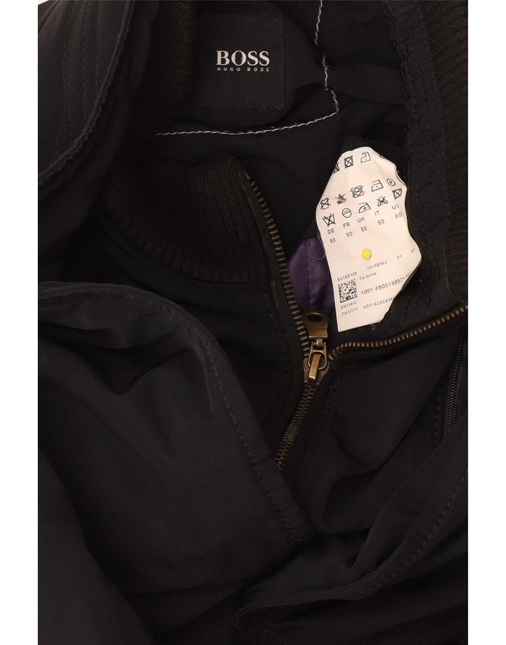 Ανδρικό μπουφάν Hugo Boss Utility EU 50 Large Black Polyester