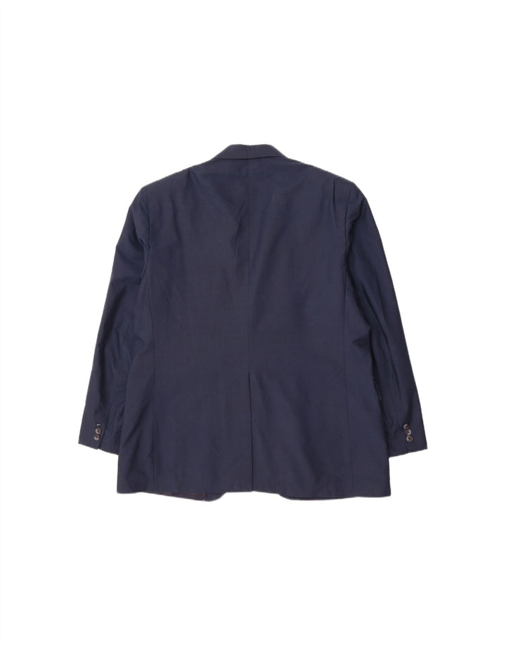 FARAH Mens 2 Button Blazer Jacket US 46 3XL Navy Blue Vintage Farah and Second-Hand Farah from Messina Hembry 