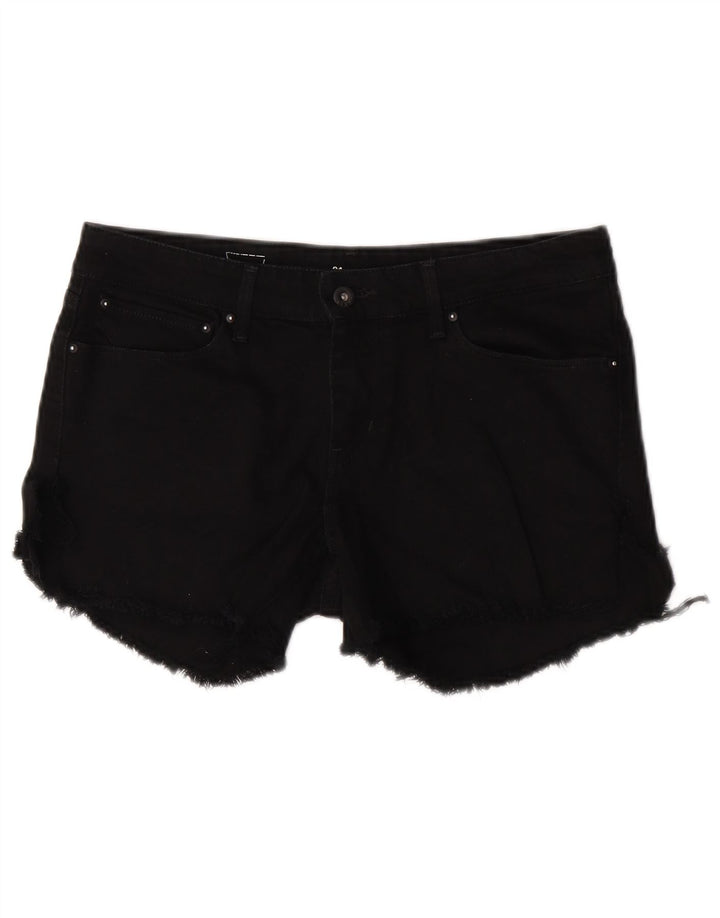 Γυναικείο τζιν σορτς Levi's W31 μεσαίο μαύρο βαμβακερό