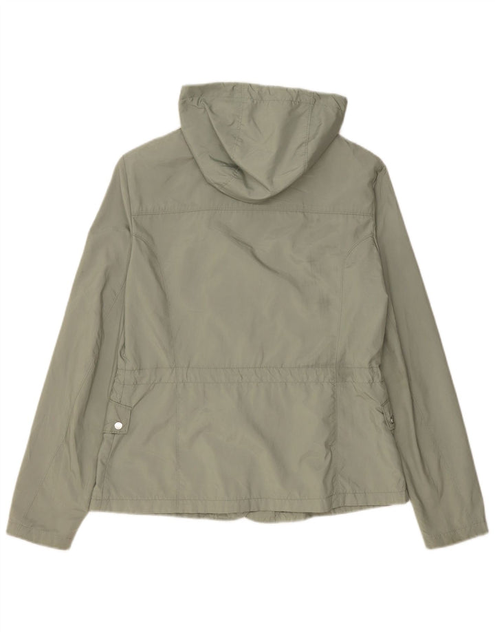 Geox Γυναικείο Bomber Jacket UK 12 Medium Khaki Polyester