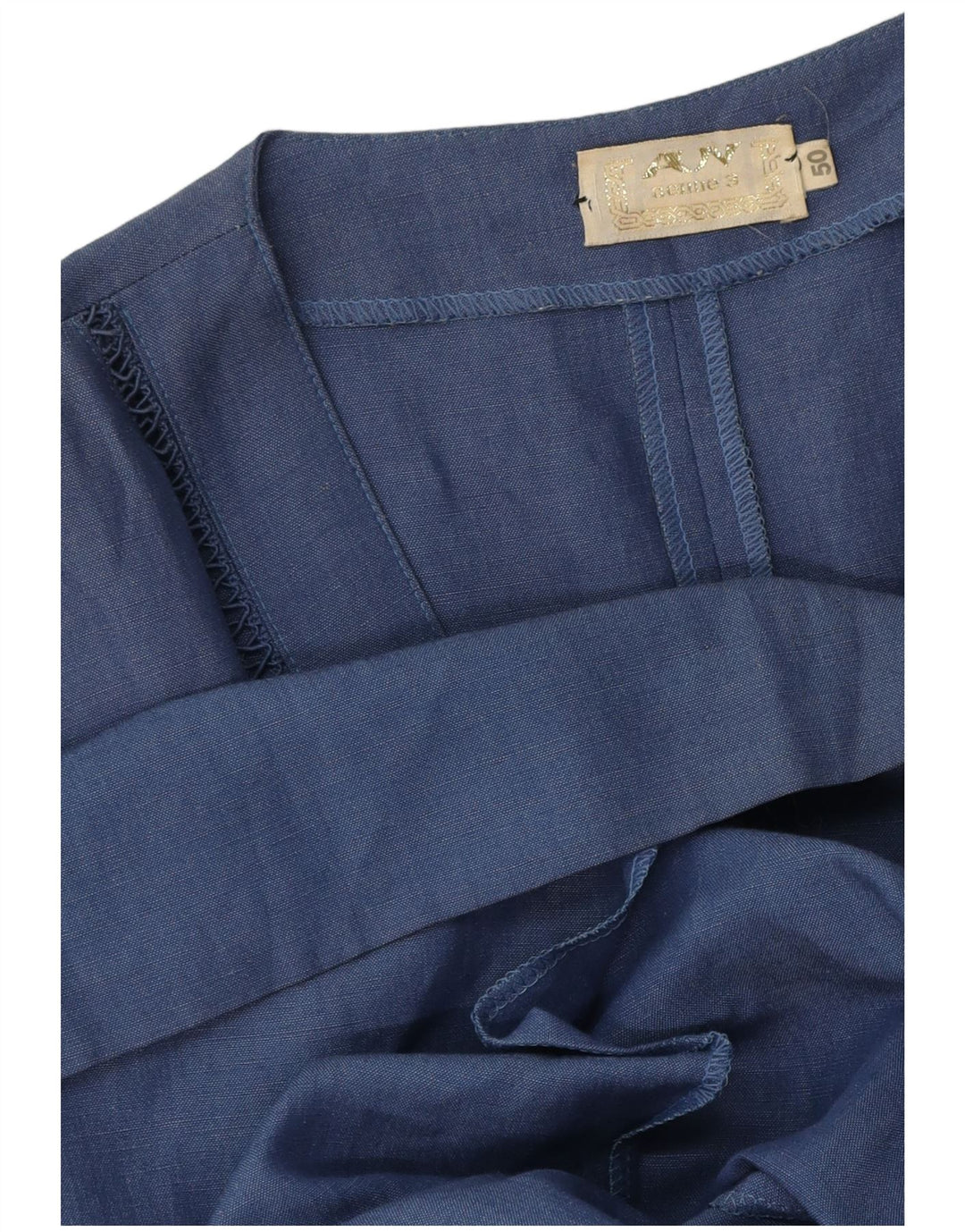 Vintage Γυναικείο Wrap Dress IT 50 XL Blue