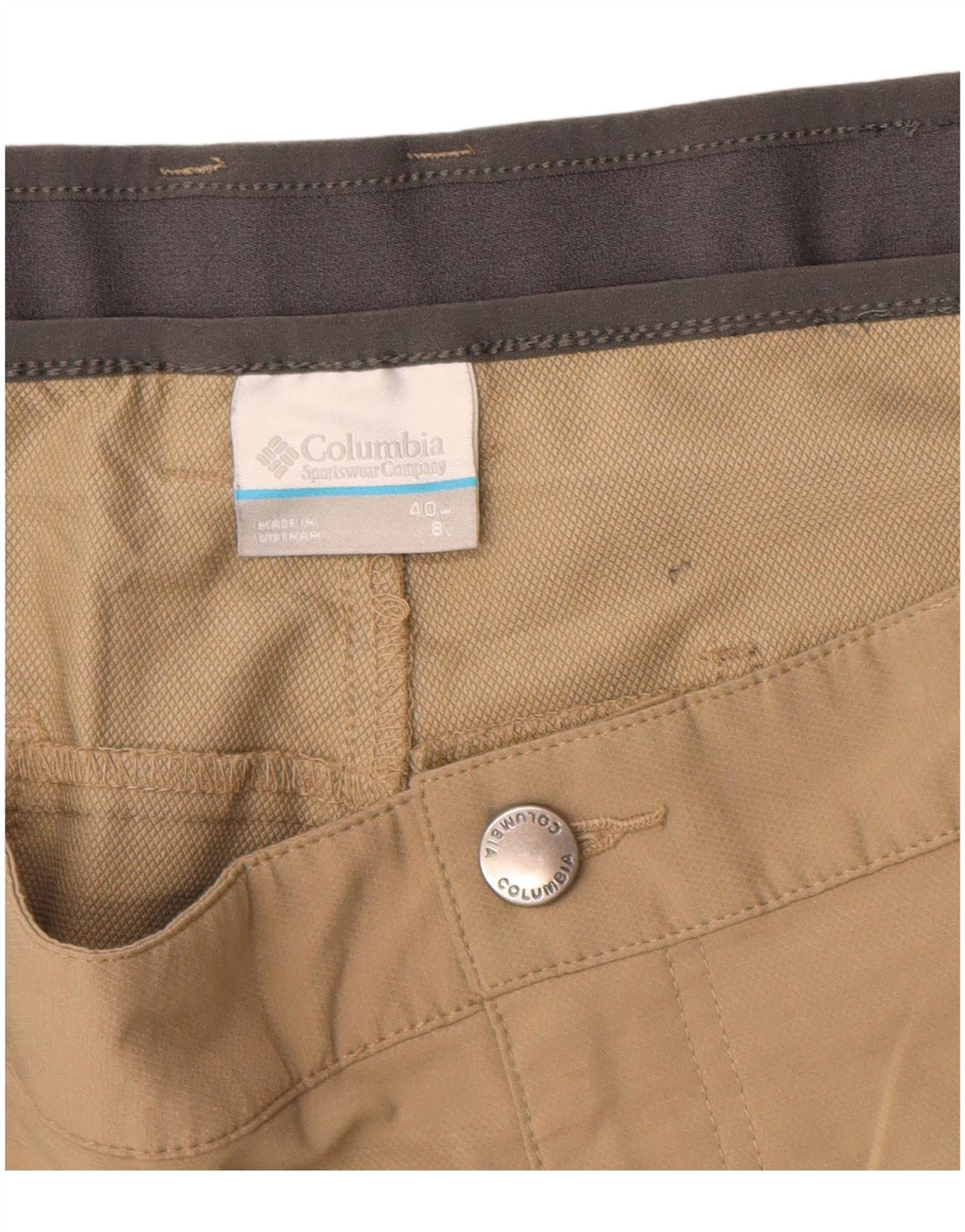Ανδρικό σορτς Chino Columbia W40 XL Beige Colourblock Πολυεστέρας