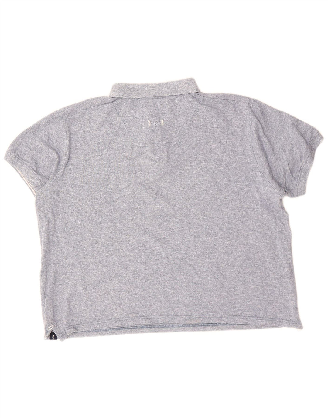 Ανδρικό πουκάμισο πόλο WEIRD FISH 2XL Μπλε βαμβακερό