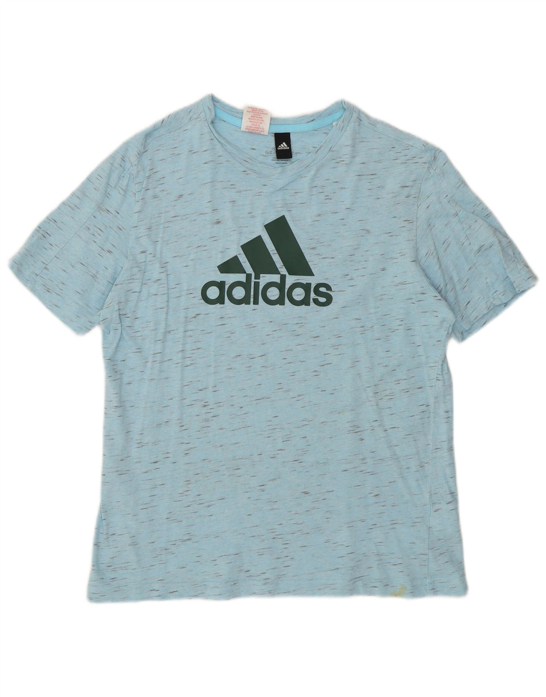 Adidas Boys Graphic T-Shirt Top 13-14 ετών, μπλε βαμβακερό