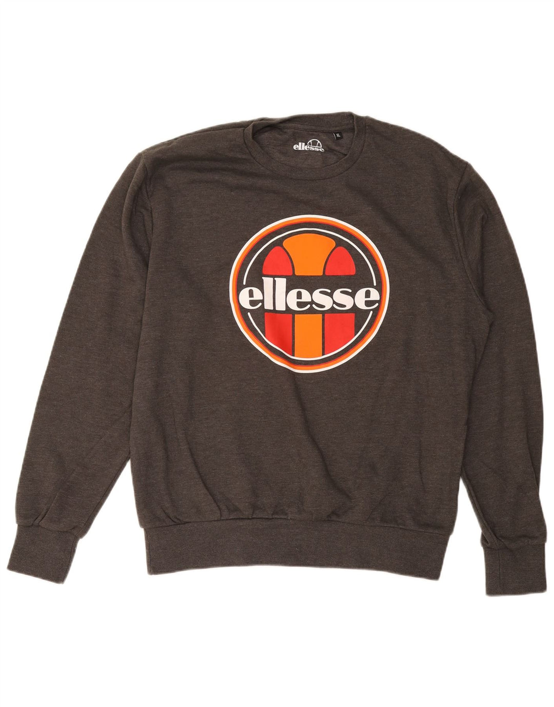 Ανδρικό γραφικό φούτερ ELLESSE Jumper XL Γκρι βαμβακερό