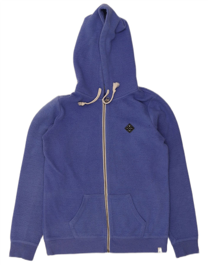 Animal Γυναικείο Fleece Jacket με κουκούλα UK 8 Small Blue Polyester