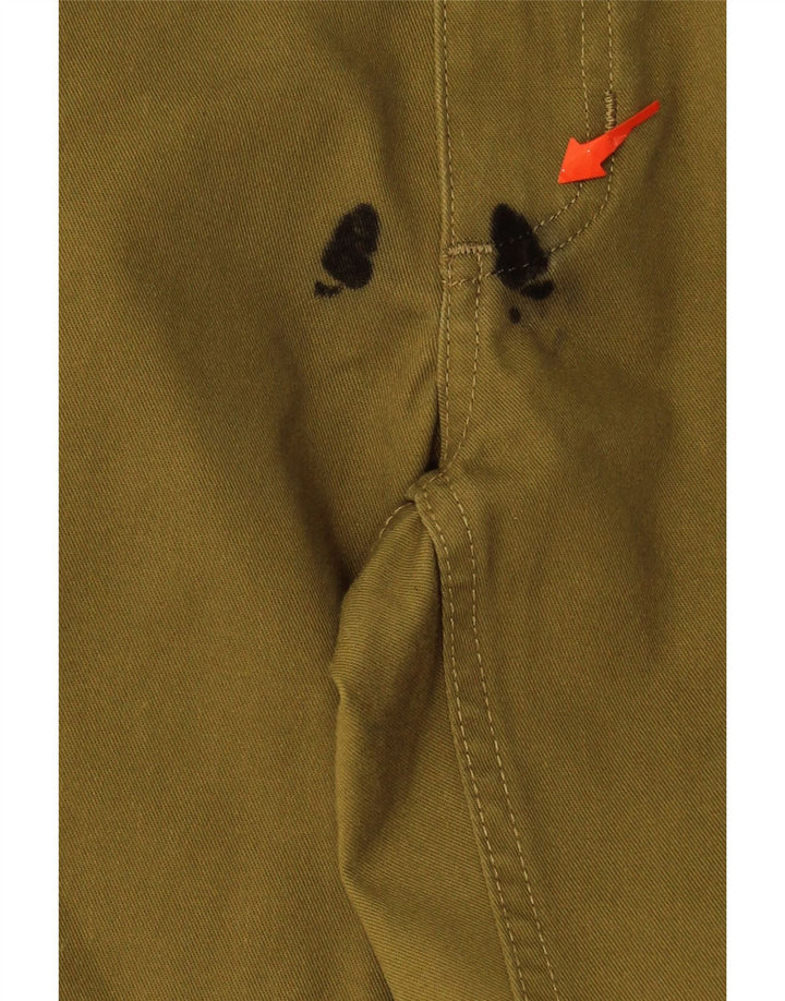 VANS Mens Relaxed Fit Chino Trousers W28 L31 Khaki Polyester Vintage Vans and Second-Hand Vans from Messina Hembry 