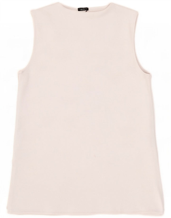 Zara Γυναικείο γιλέκο τοπ UK 10 Small White Polyester