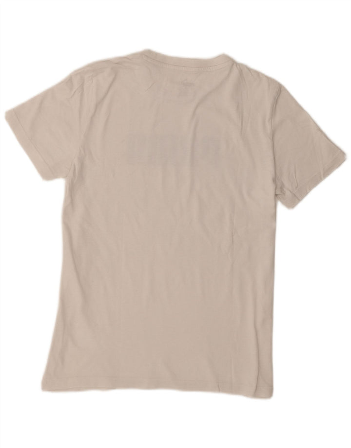 Puma Boys Graphic T-Shirt Top 13-14 Years Λευκό