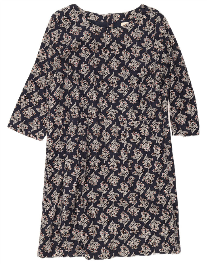 Seasalt Cornwall Γυναικείο φόρεμα Shift UK 12 Medium Navy Blue Floral