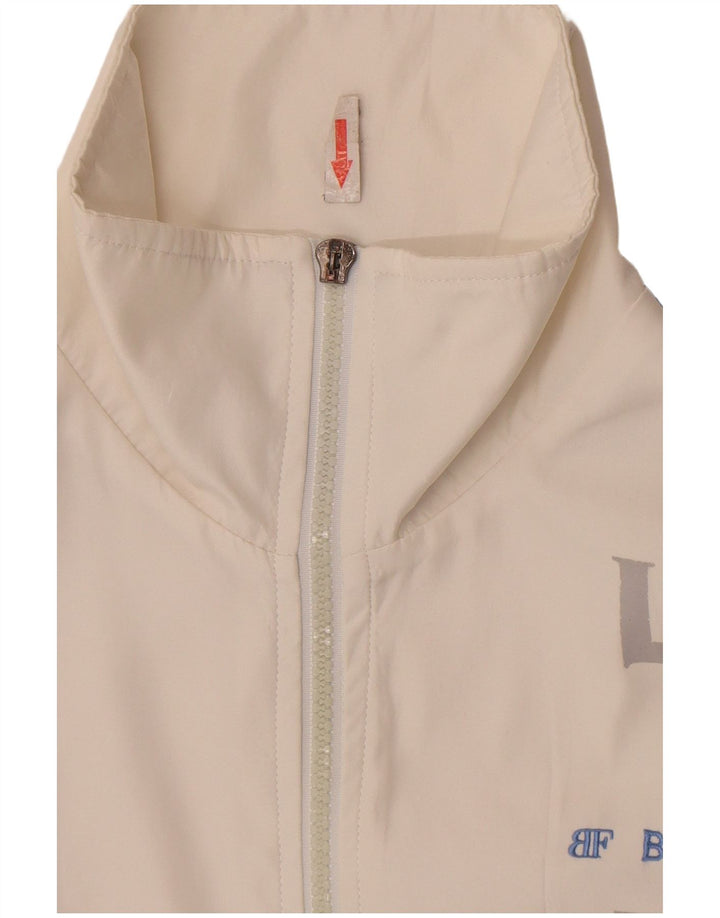 Ανδρική φόρμα γυμναστικής γραφική Belfe Top Jacket Small White Colourblock Polyester