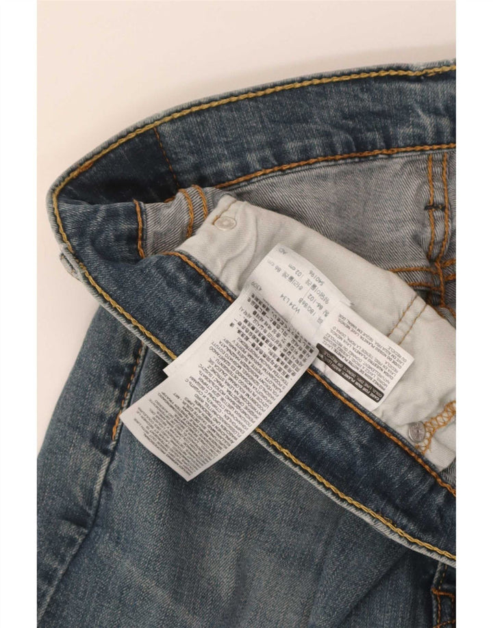 Levi's Mens 514 Straight Jeans W34 L34 Blue Cotton